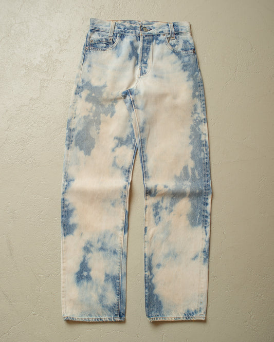 1980s Womens Levi´s 701 crazy wash Jeans blue - W25 L30
