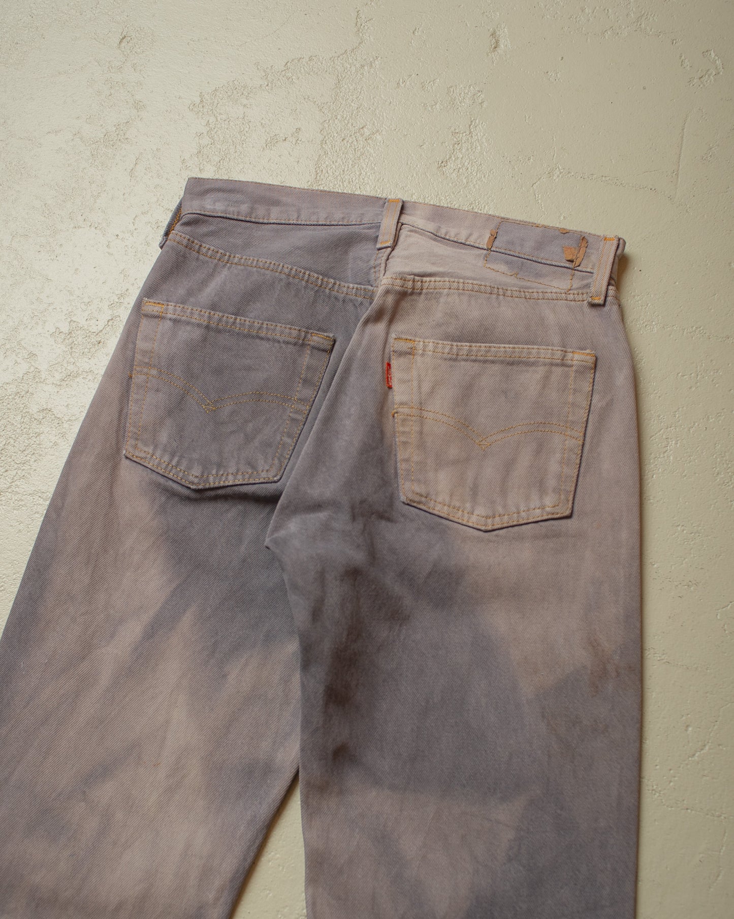 1980s Levi´s 501 Sunfaded Jeans blue - W28 L30