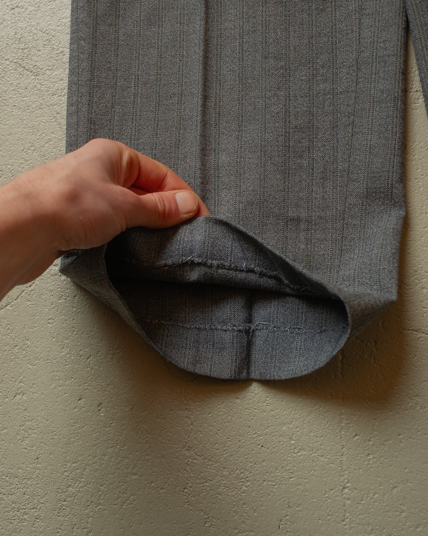 1930s/40s High-waisted Trousers grey - W31 L30