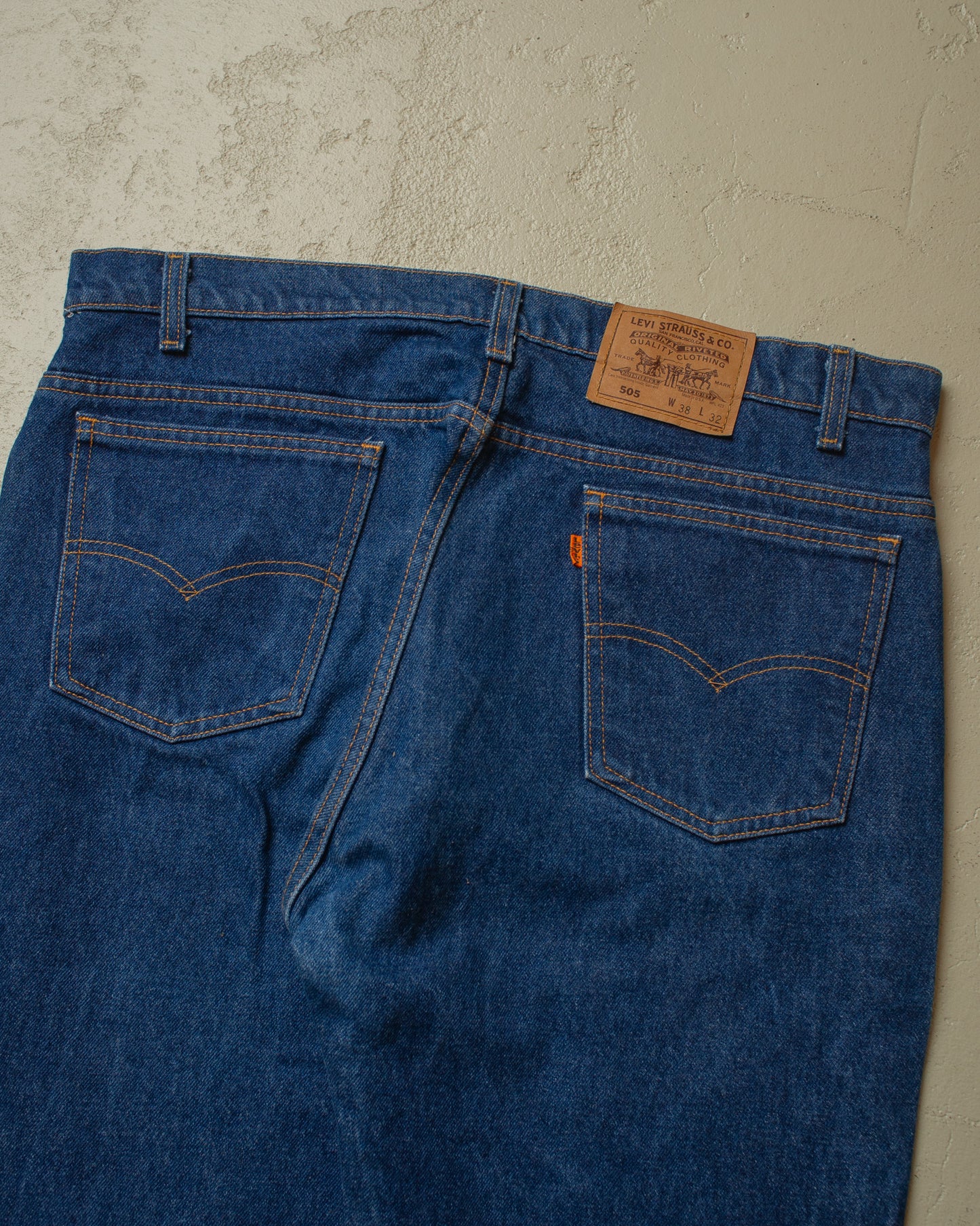 1982 Levi´s 505 Jeans navyblue - W38 L32