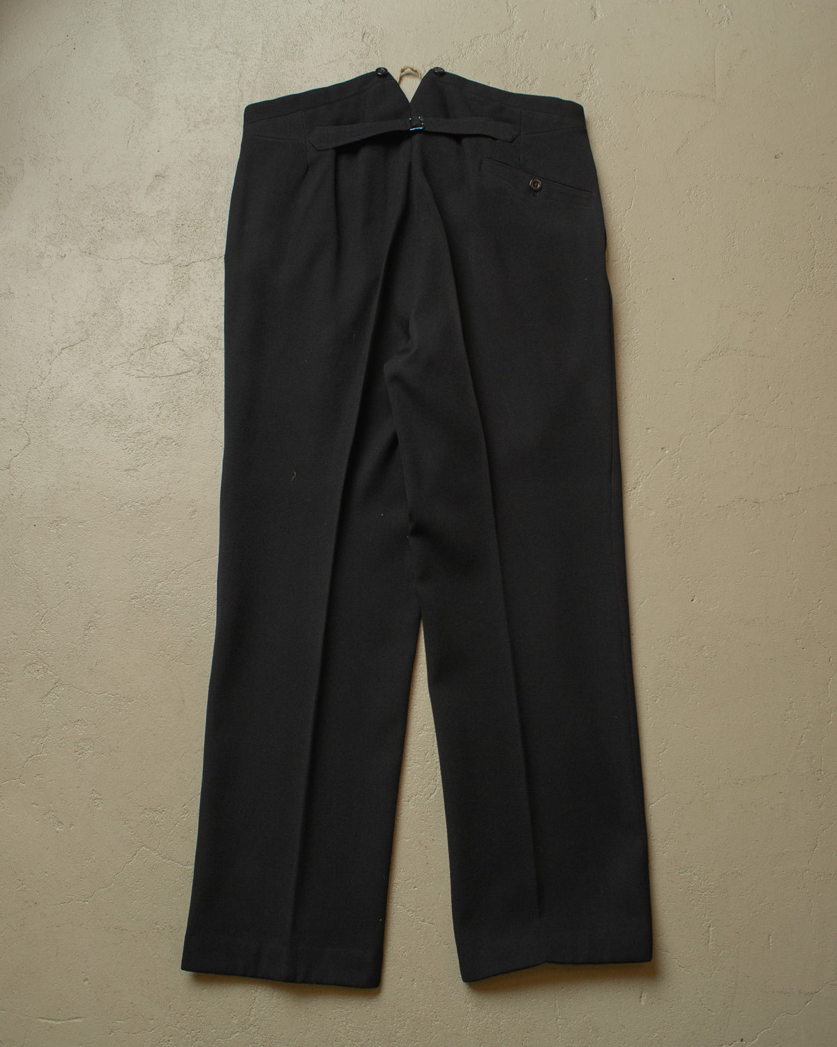 ca. 1920s German 3-Piece Wool Suit black - M