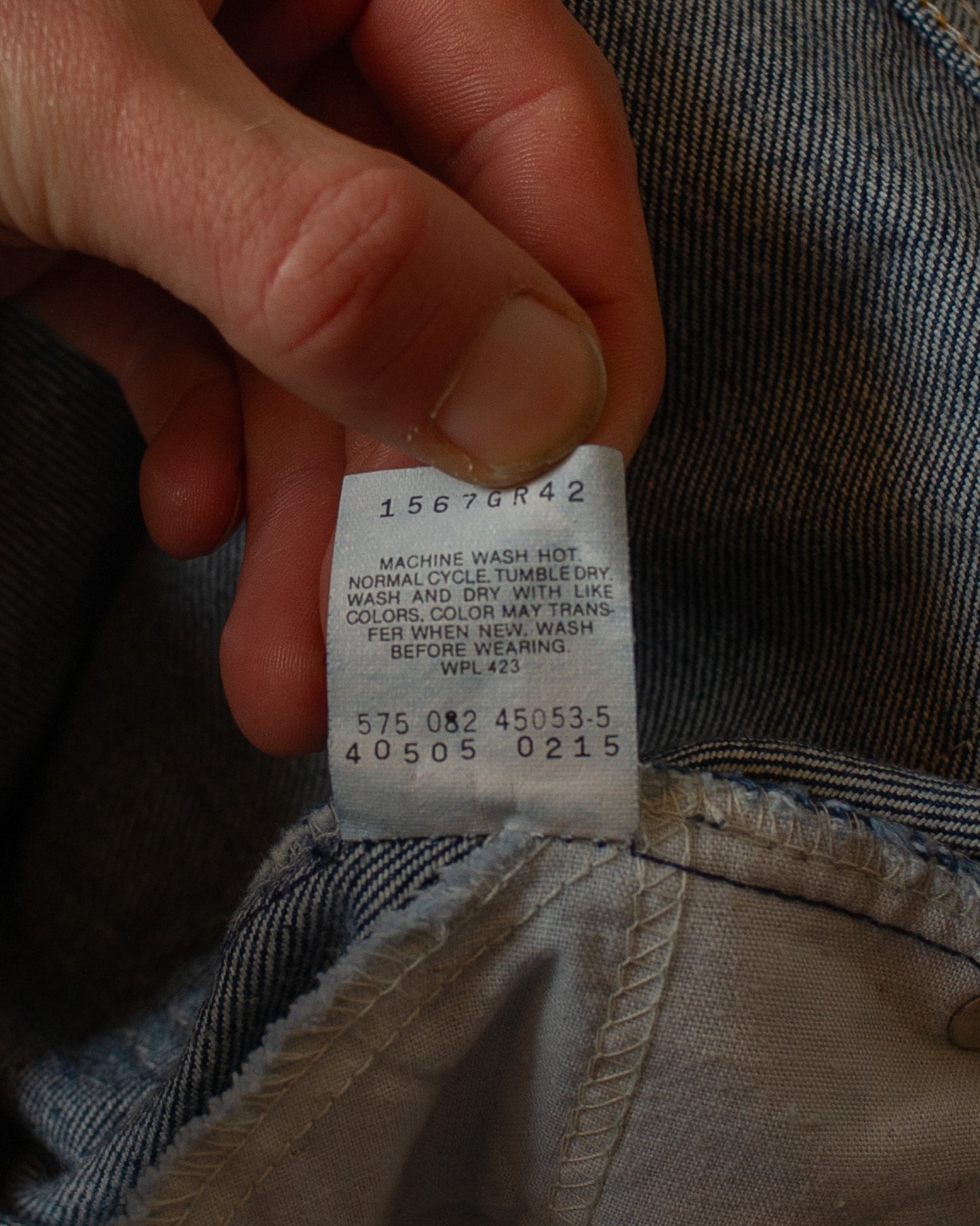 1982 Levi´s 505 Jeans navyblue - W38 L32