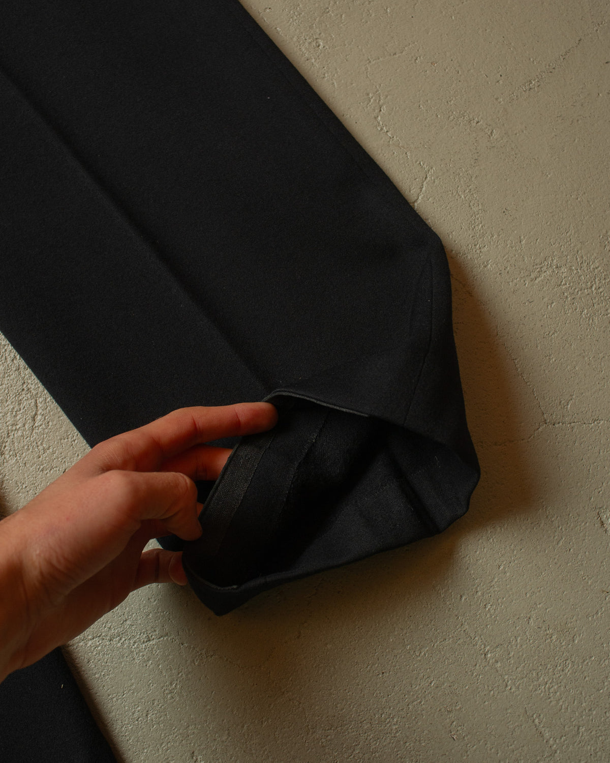 ca. 1920s German 3-Piece Wool Suit black - M