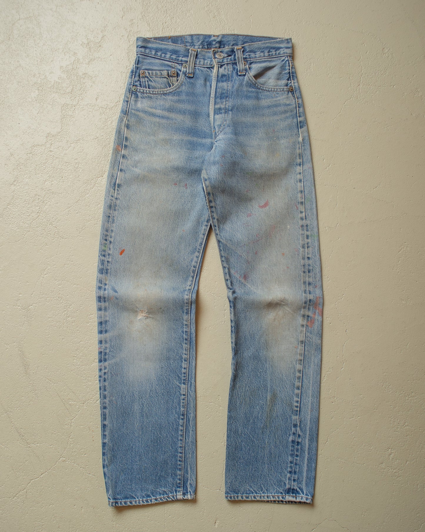 1980´s Levi´s 501 Selvedge Jeans blue - W26 L29