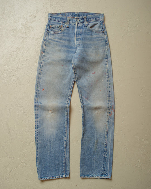 1980´s Levi´s 501 Selvedge Jeans blue - W26 L29