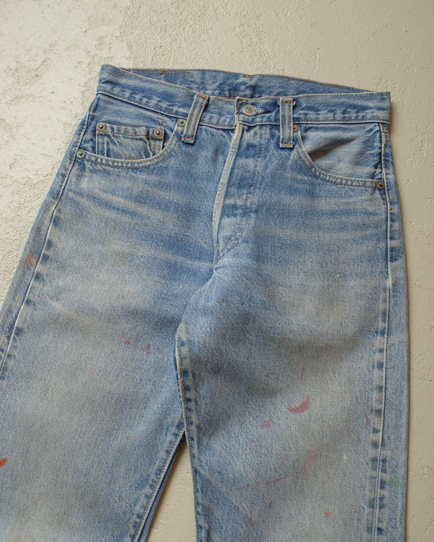 1980´s Levi´s 501 Selvedge Jeans blue - W26 L29
