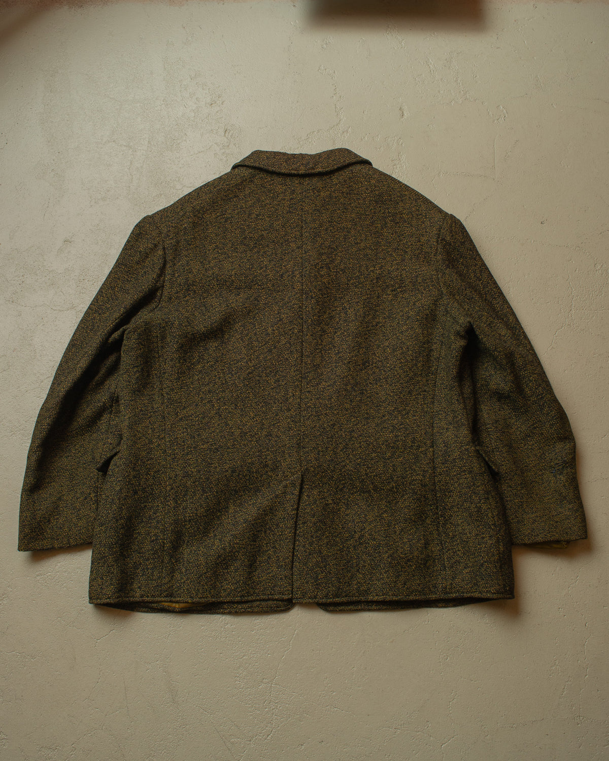 1940s/50s German Wool Suit Jacket "brown" - XL/XXL