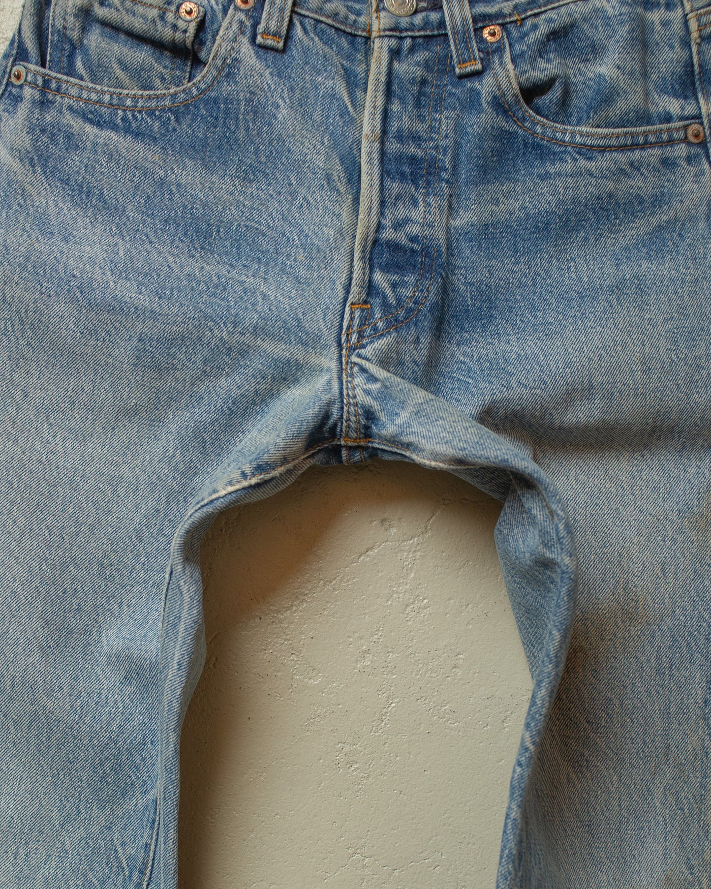 1982 Levi´s 501 Selvedge repaired Jeans - W26 L30