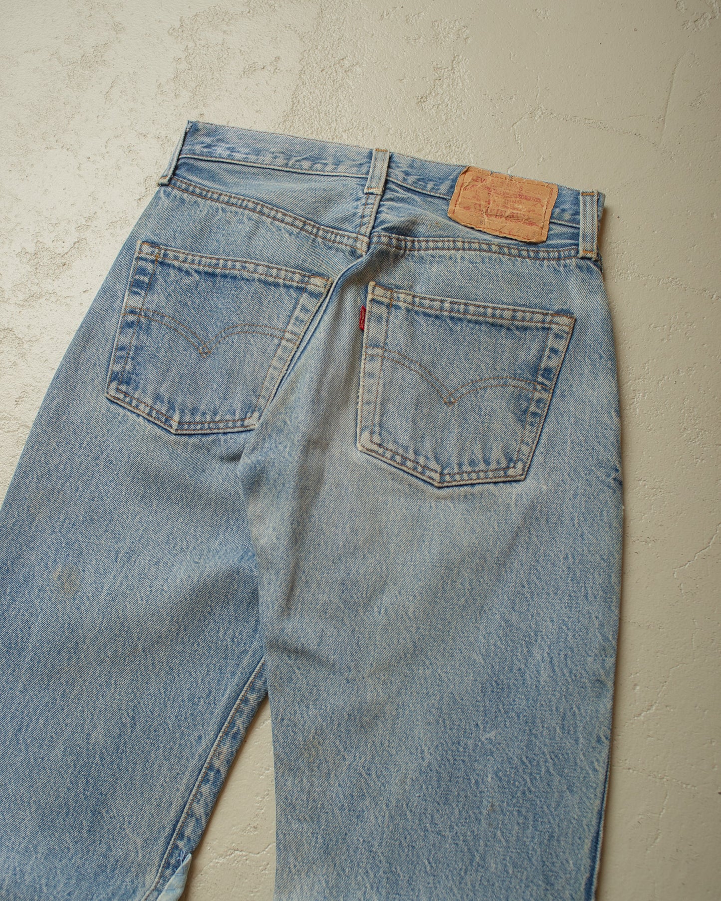1982 Levi´s 501 Selvedge repaired Jeans - W26 L30
