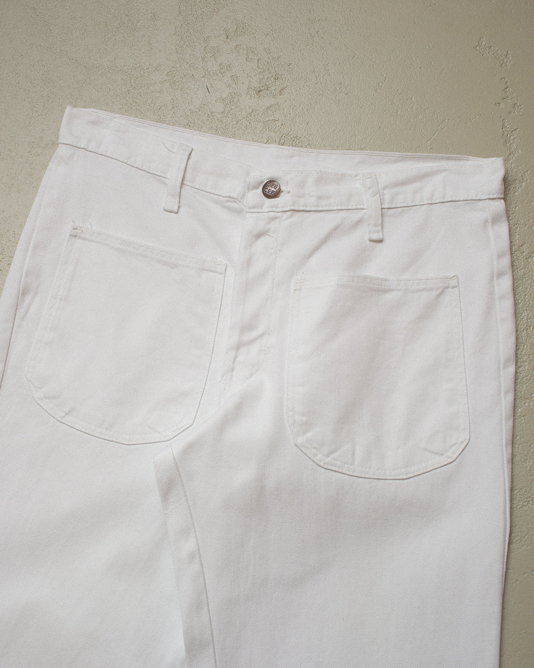 60s/70s DEE CEE bell bottom Jeans white - 33x32