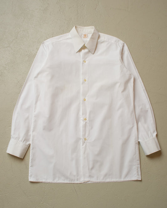 1960s Dress Shirt white - L