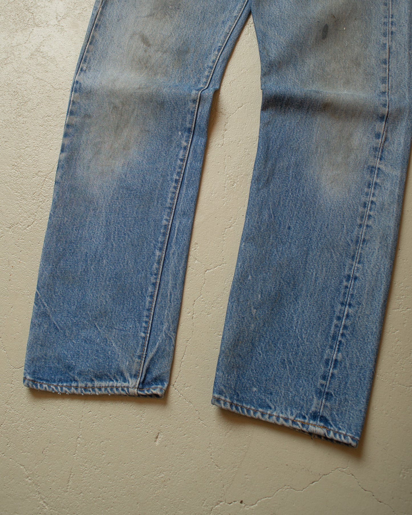 1983 Levi´s 501 Selvedge Mud Wash Jeans blue - W29 L30