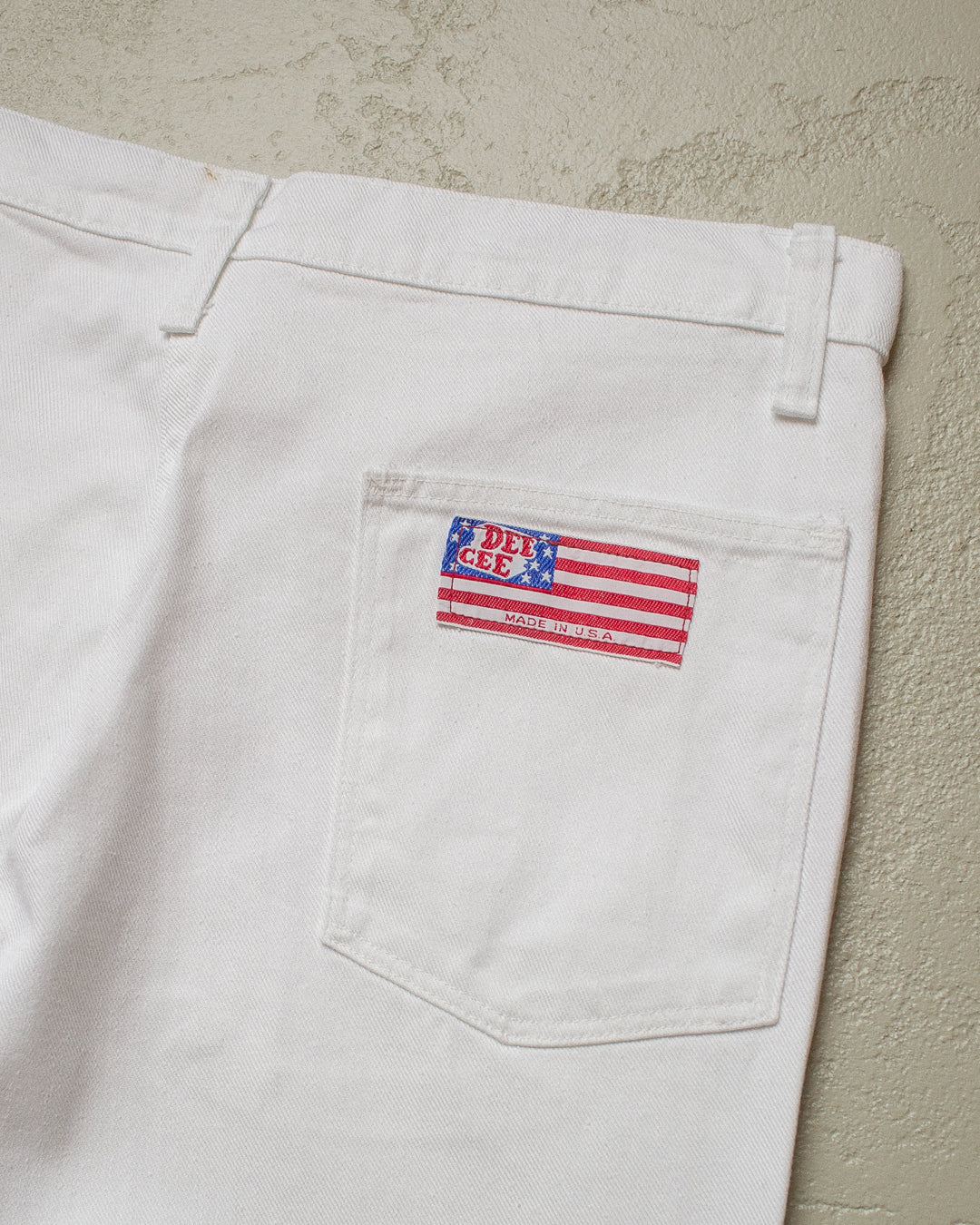 60s/70s DEE CEE bell bottom Jeans white - 33x32