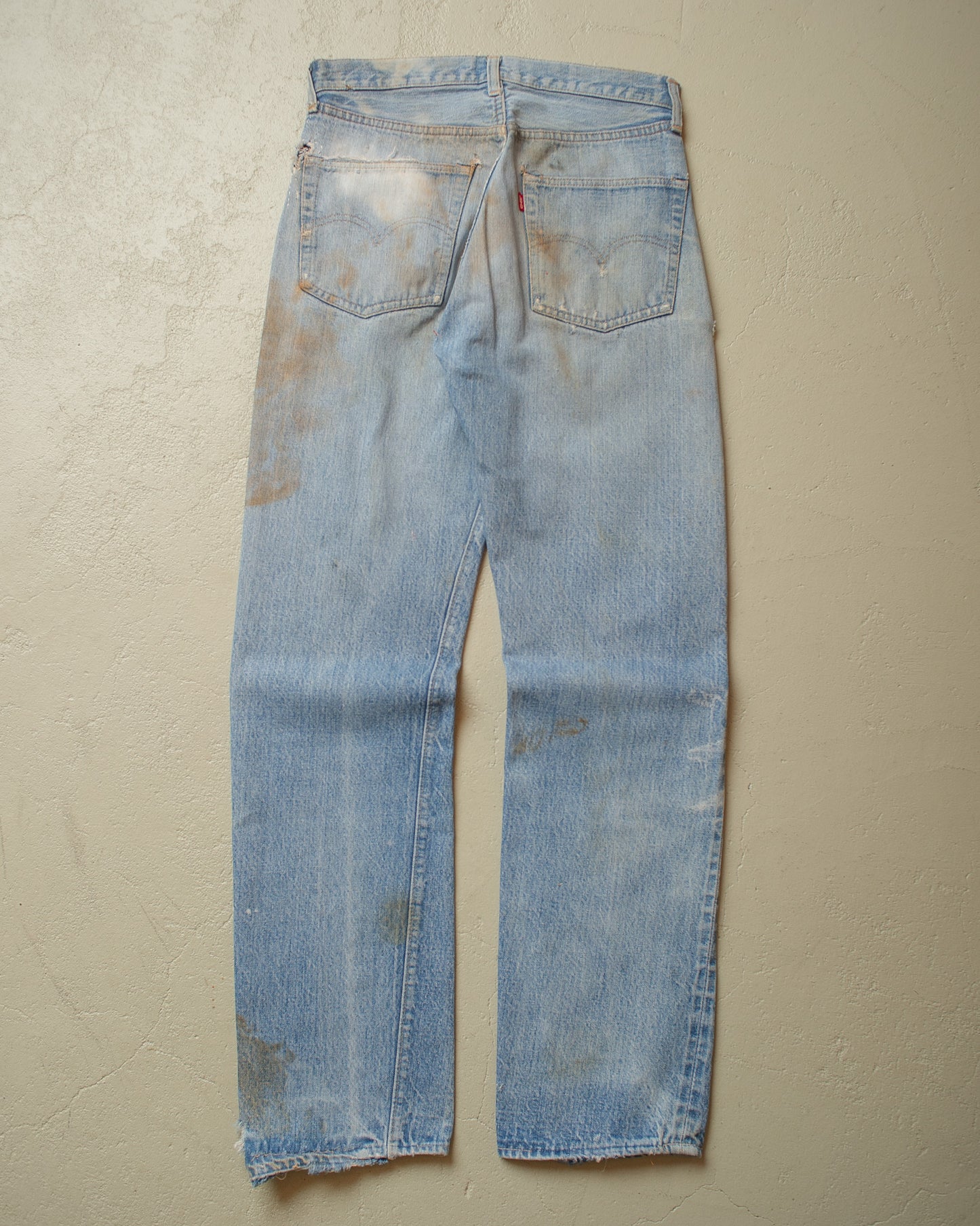 1980´s Levi´s 501 Selvedge repaired Jeans blue - W30 L33