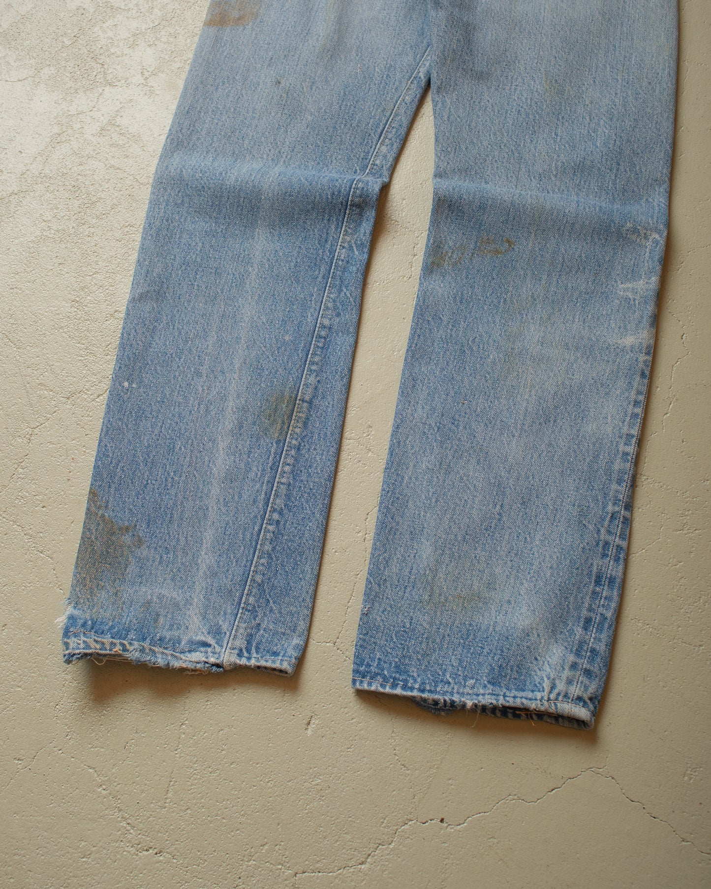 1980´s Levi´s 501 Selvedge repaired Jeans blue - W30 L33