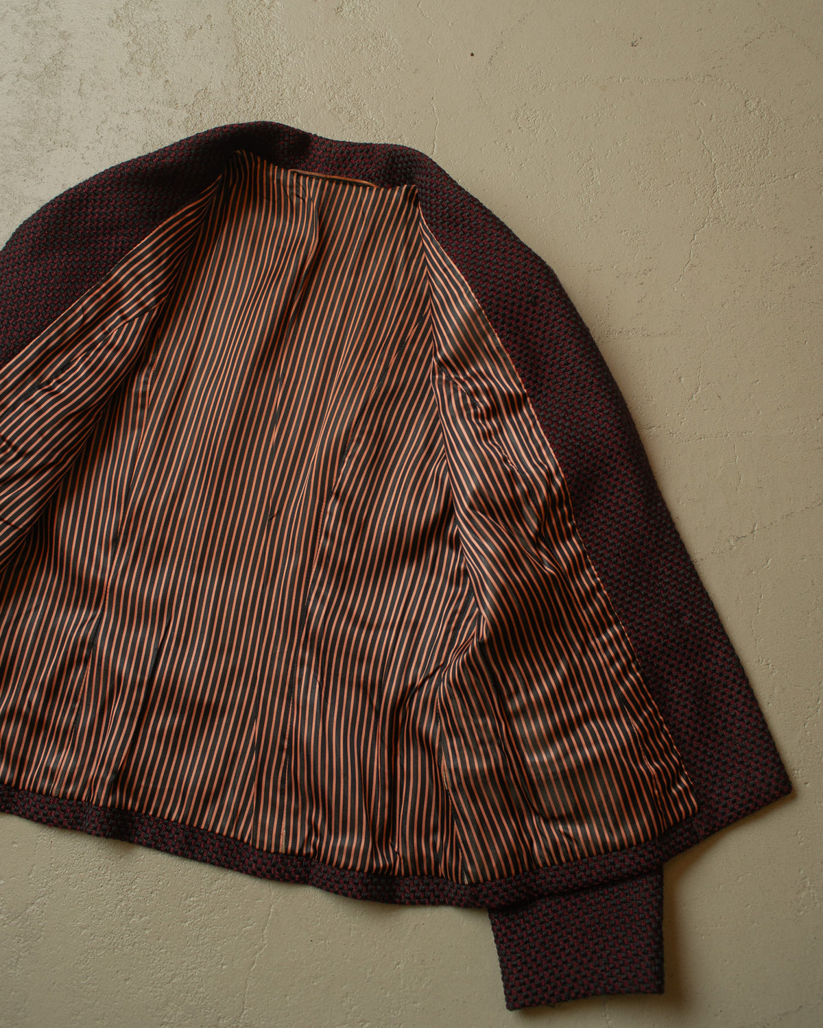 ca. 1950s German Womens Tailored Wool Suit burgundy - S/M