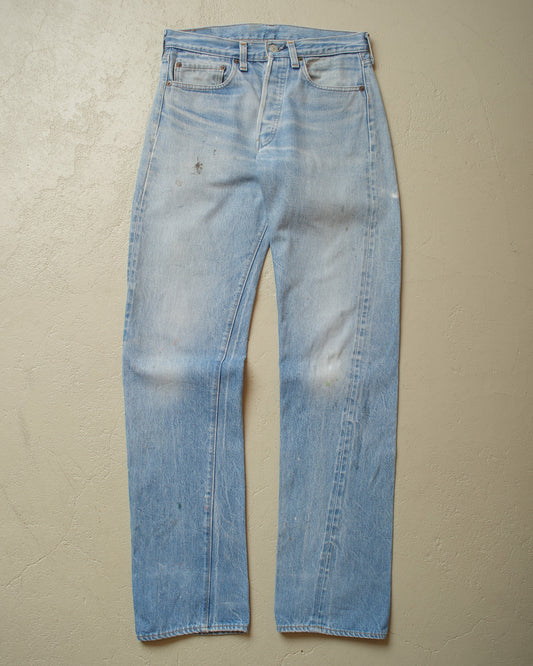 1983 Levi´s 501 Selvedge Jeans blue - W30 L34