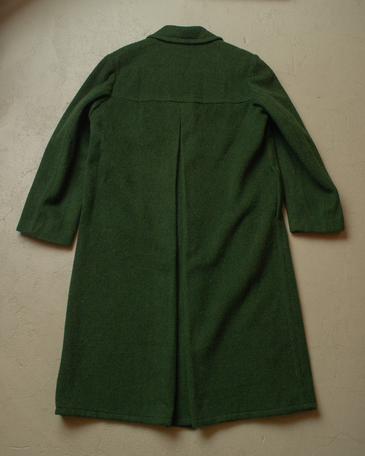 1980s Deadstock East German "Loden" Wool Coat green - L