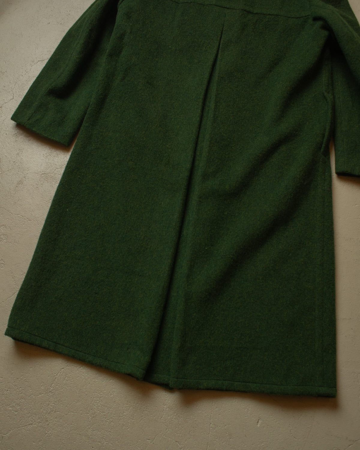 1980s Deadstock East German "Loden" Wool Coat green - L