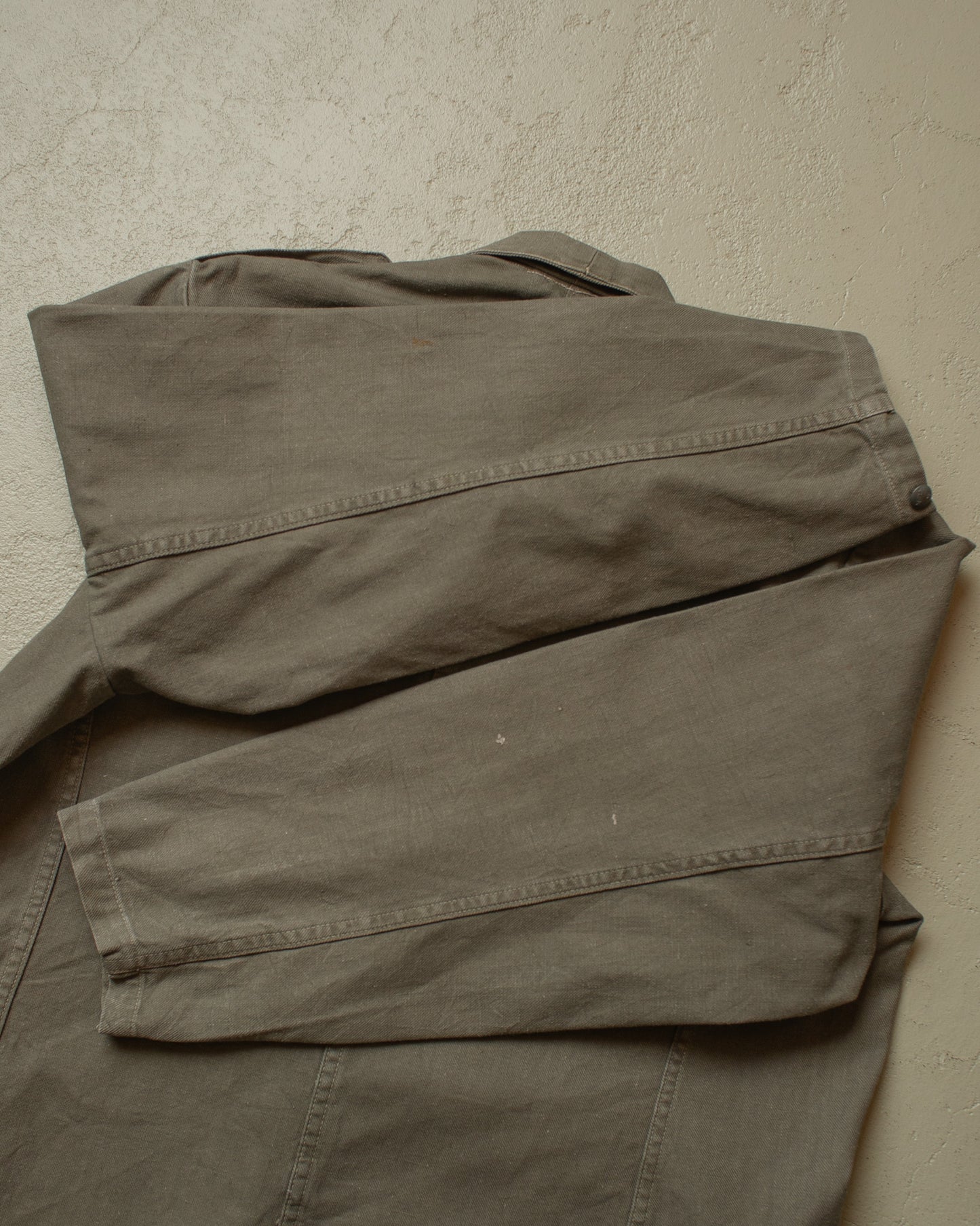 1950s/60s Swedish Army Work Jacket grey - L/XL