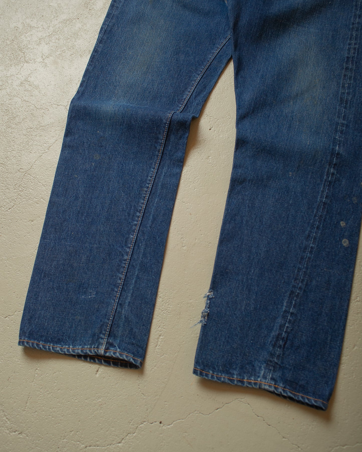 1974 Levi´s 505 Selvedge Jeans navyblue - W38 L32