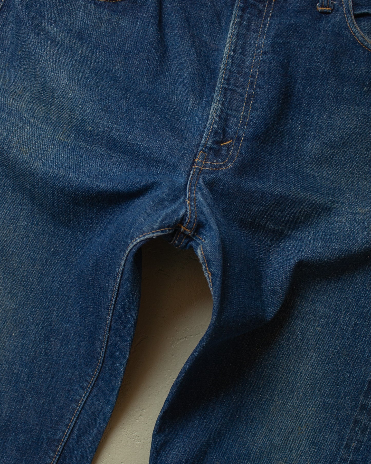 1974 Levi´s 505 Selvedge Jeans navyblue - W38 L32