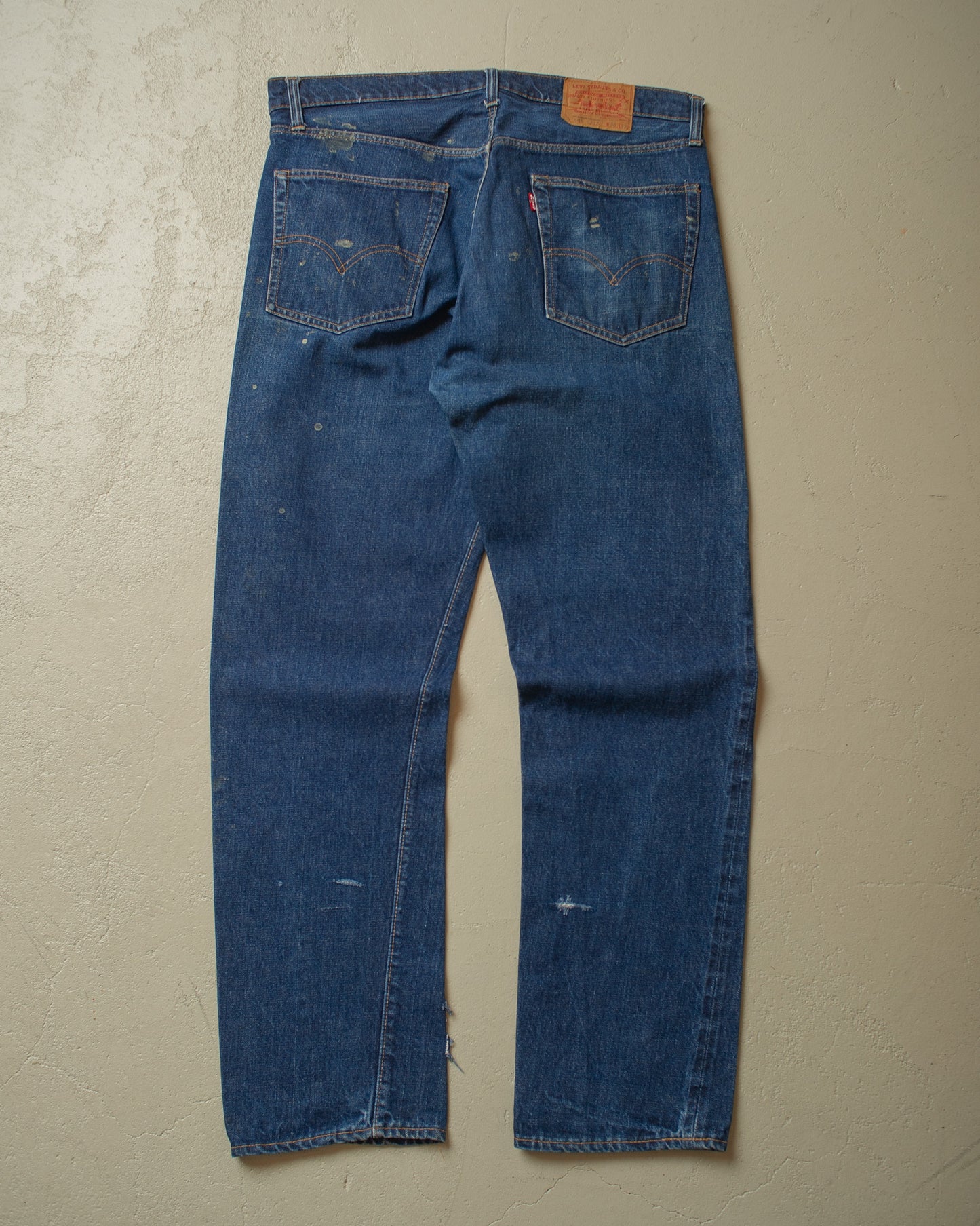 1974 Levi´s 505 Selvedge Jeans navyblue - W38 L32