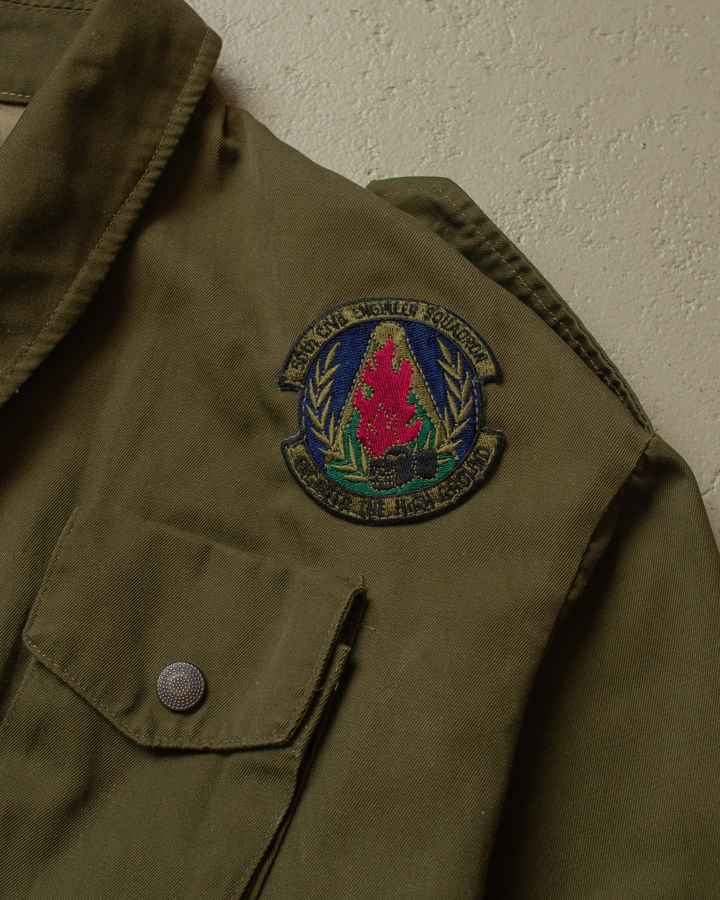 1970s/80s Italian Army Jacket green - M