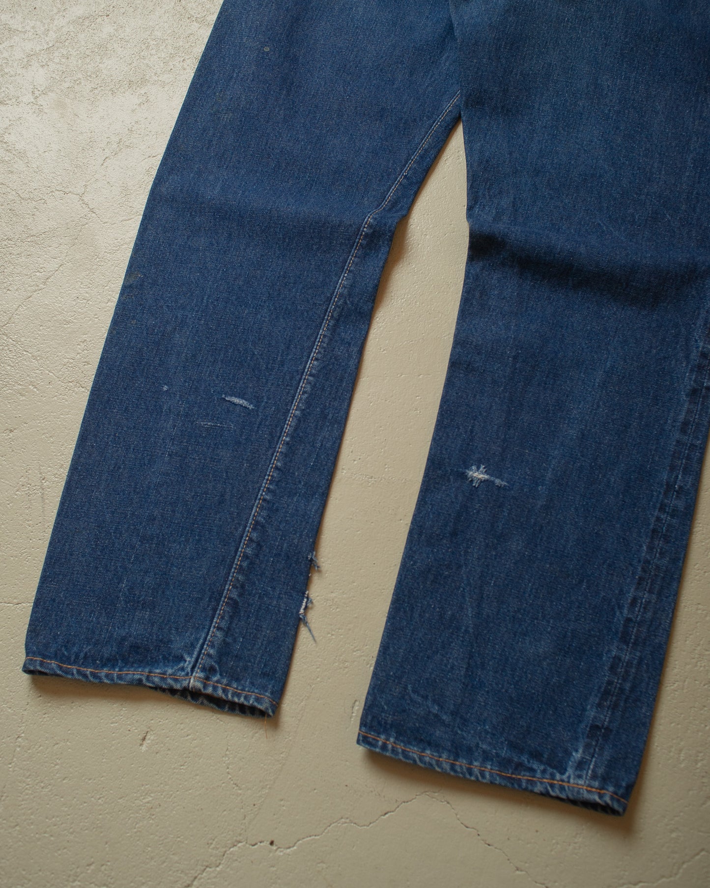 1974 Levi´s 505 Selvedge Jeans navyblue - W38 L32
