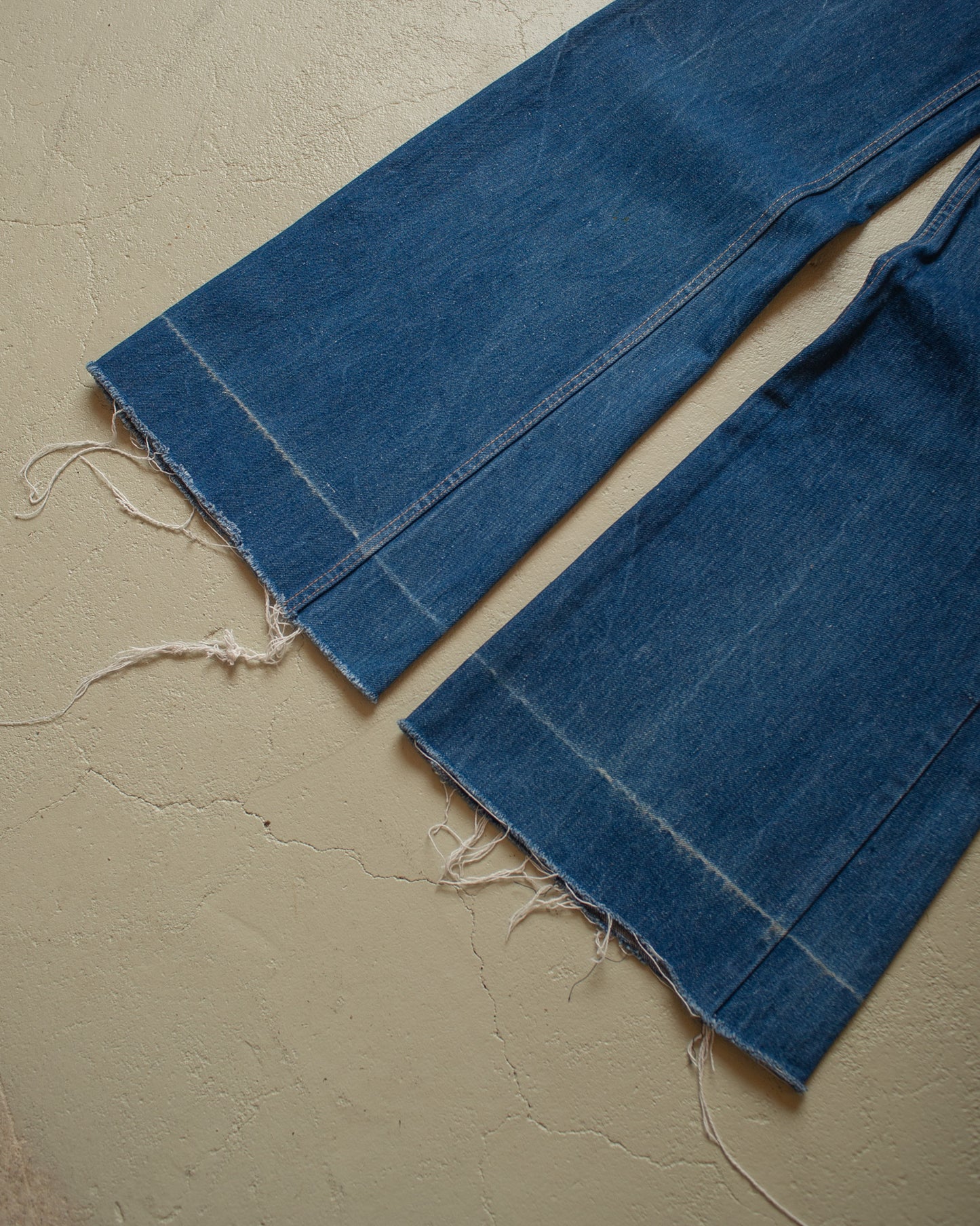 1970s Women´s Mustang Bellbottom Jeans blue - W26 L32
