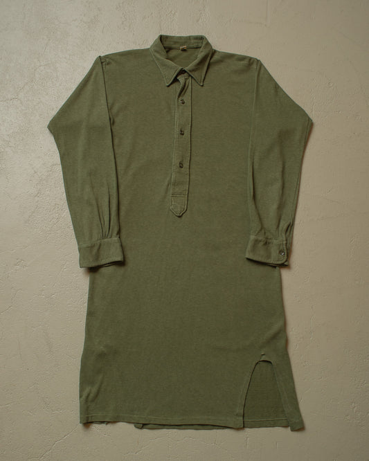 1950s Bundeswehr Undershirt green - M