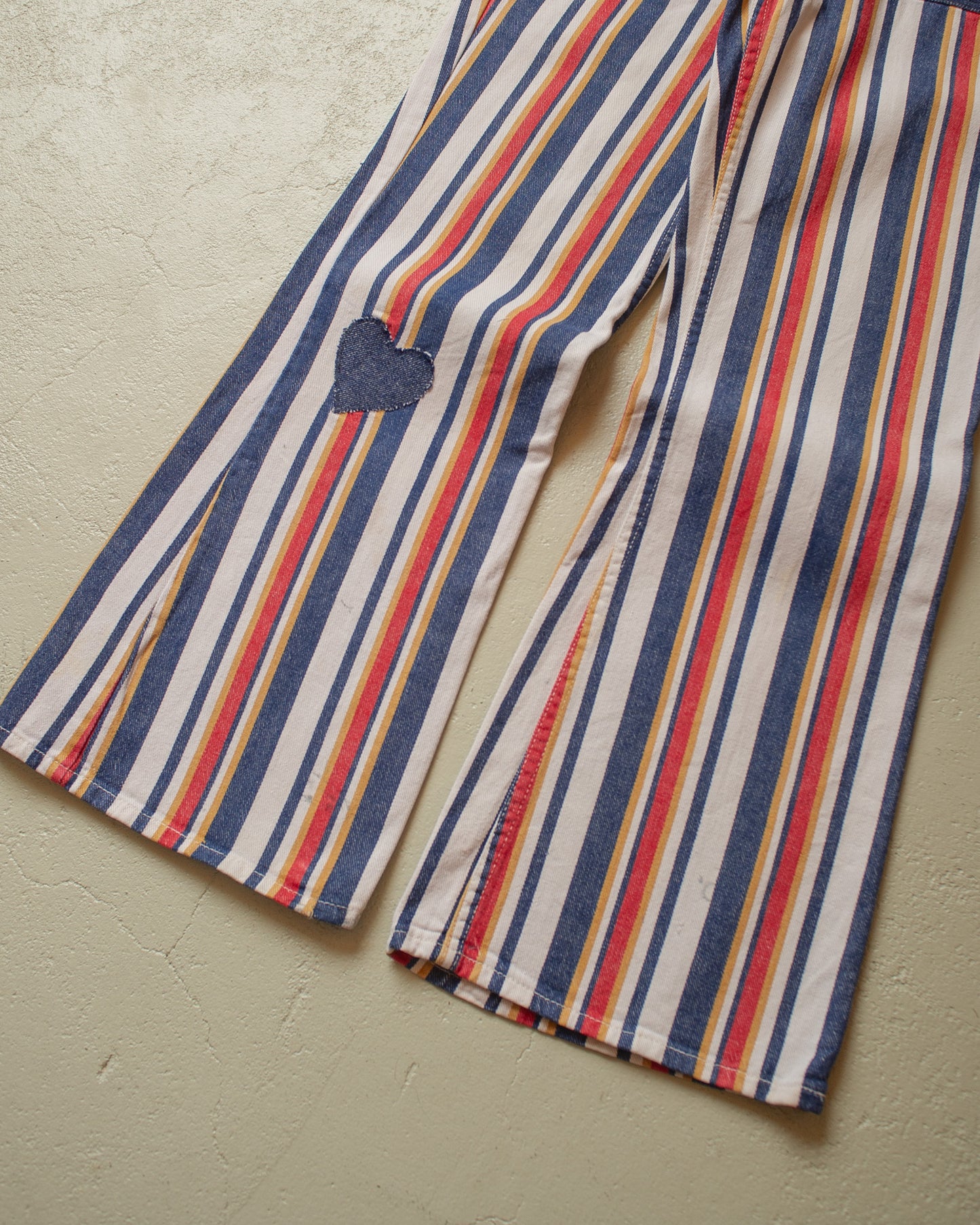 1970s Wrangler striped Flared Jeans multi - W26 L28