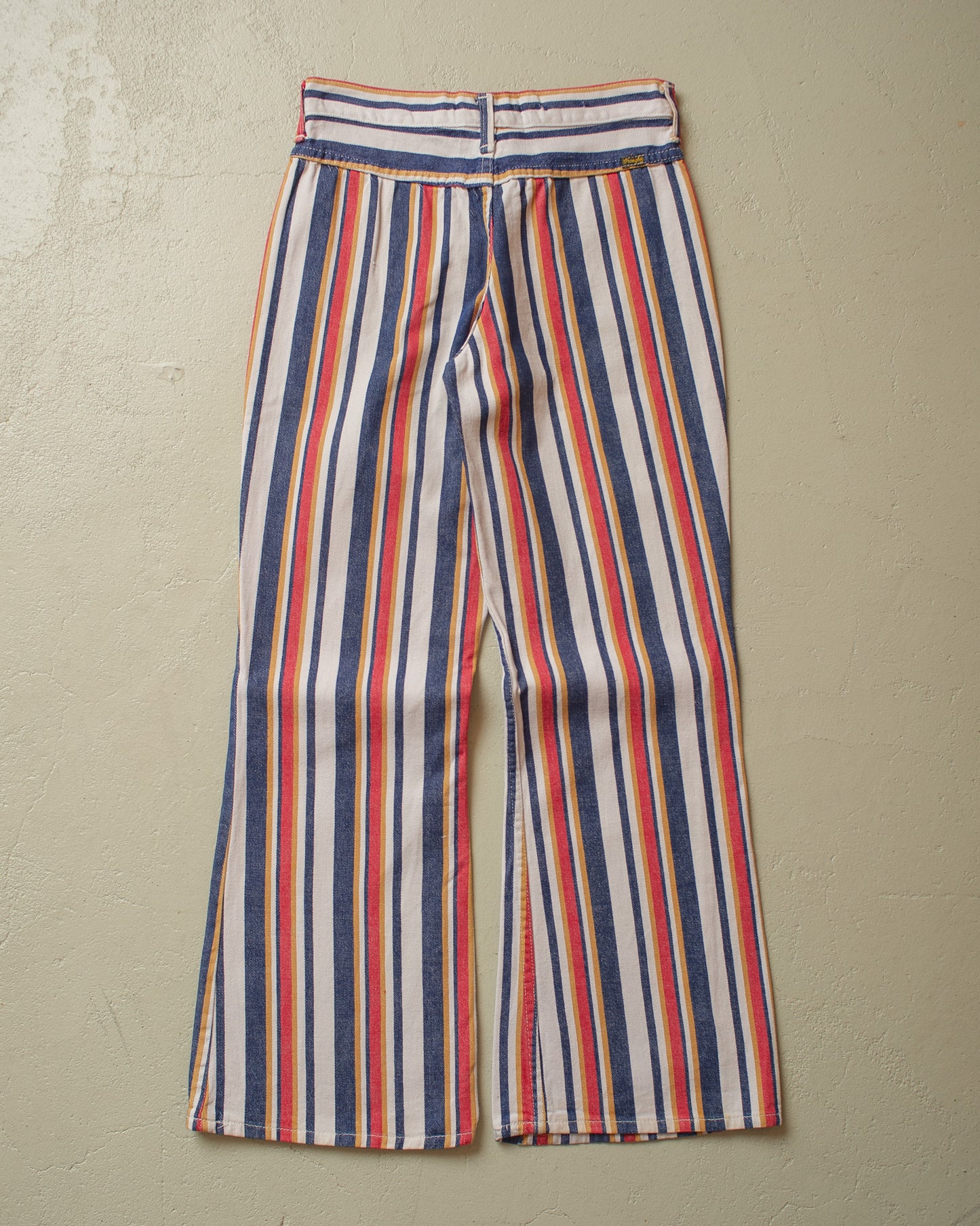 1970s Wrangler striped Flared Jeans multi - W26 L28