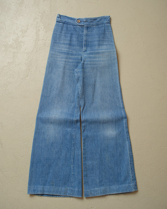 1970s Bellbottom Jeans blue - W26 L31