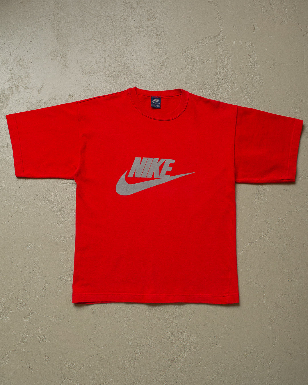 80s Nike Logo T-shirt red - M