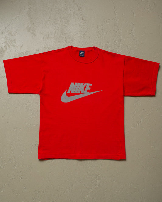 80s Nike Logo T-shirt red - M