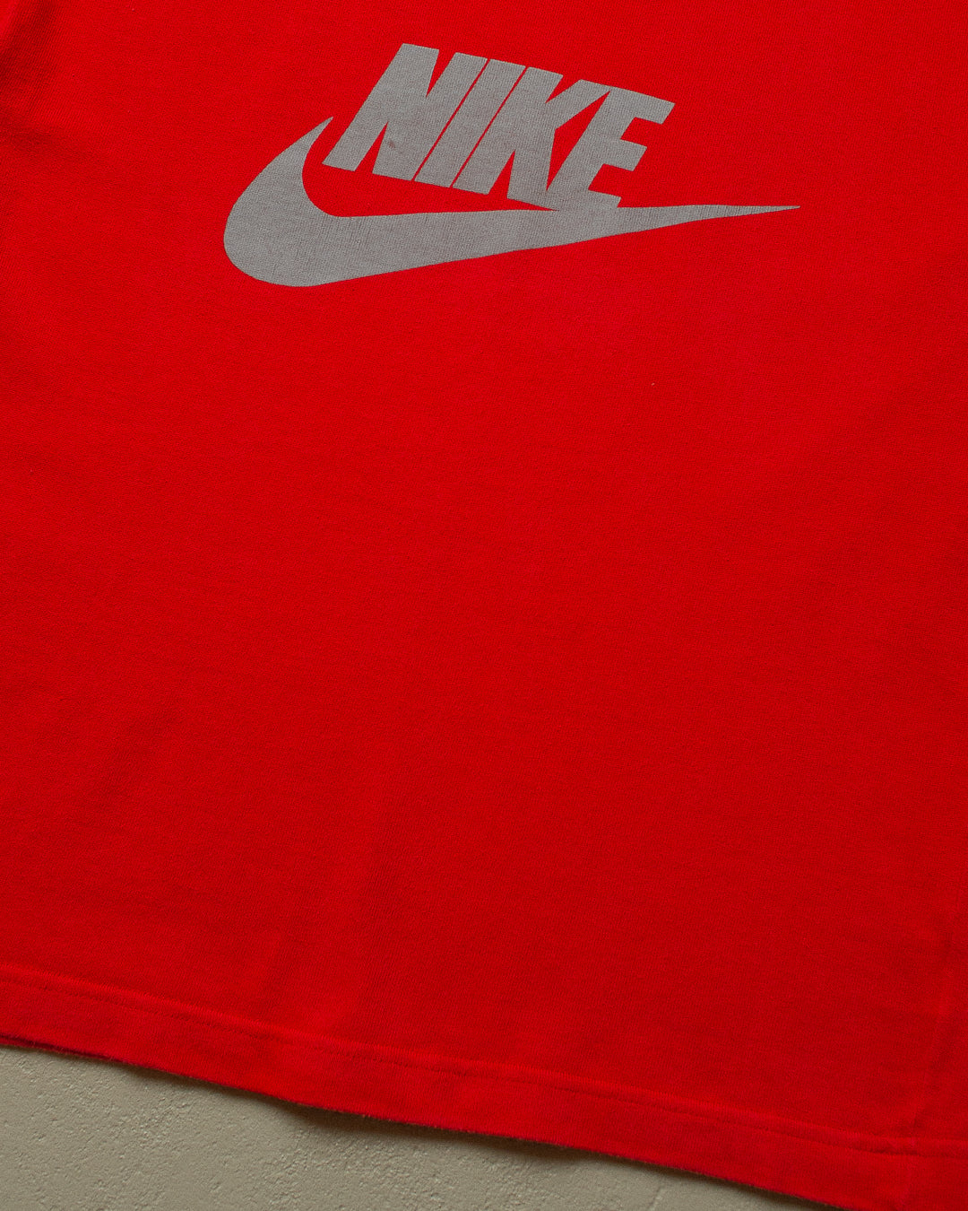 80s Nike Logo T-shirt red - M