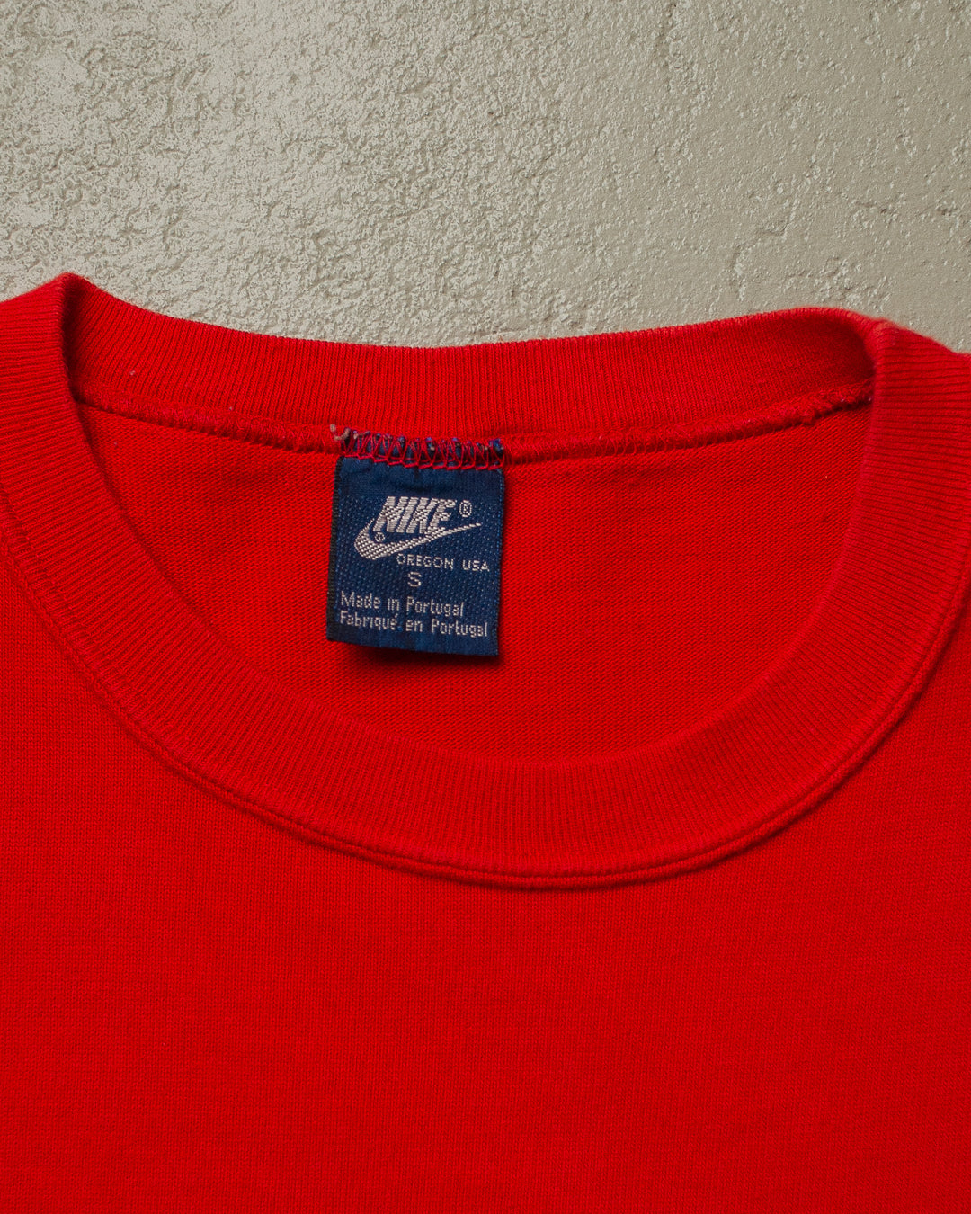 80s Nike Logo T-shirt red - M