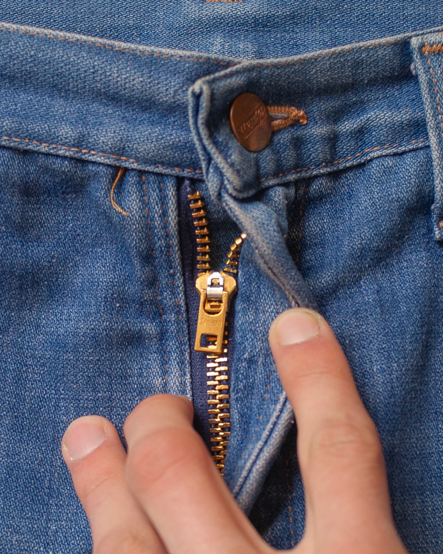 1960s/70s Wrangler Flared Jeans blue - W28 L30