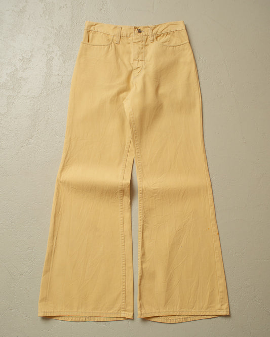 1970s Wrangler Bellbottom Pants beige - W28 L31