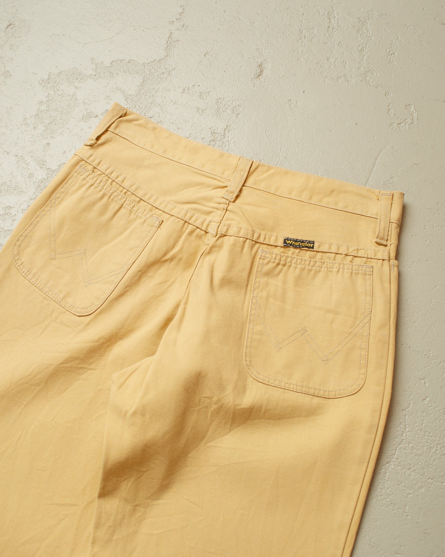 1970s Wrangler Bellbottom Pants beige - W28 L31