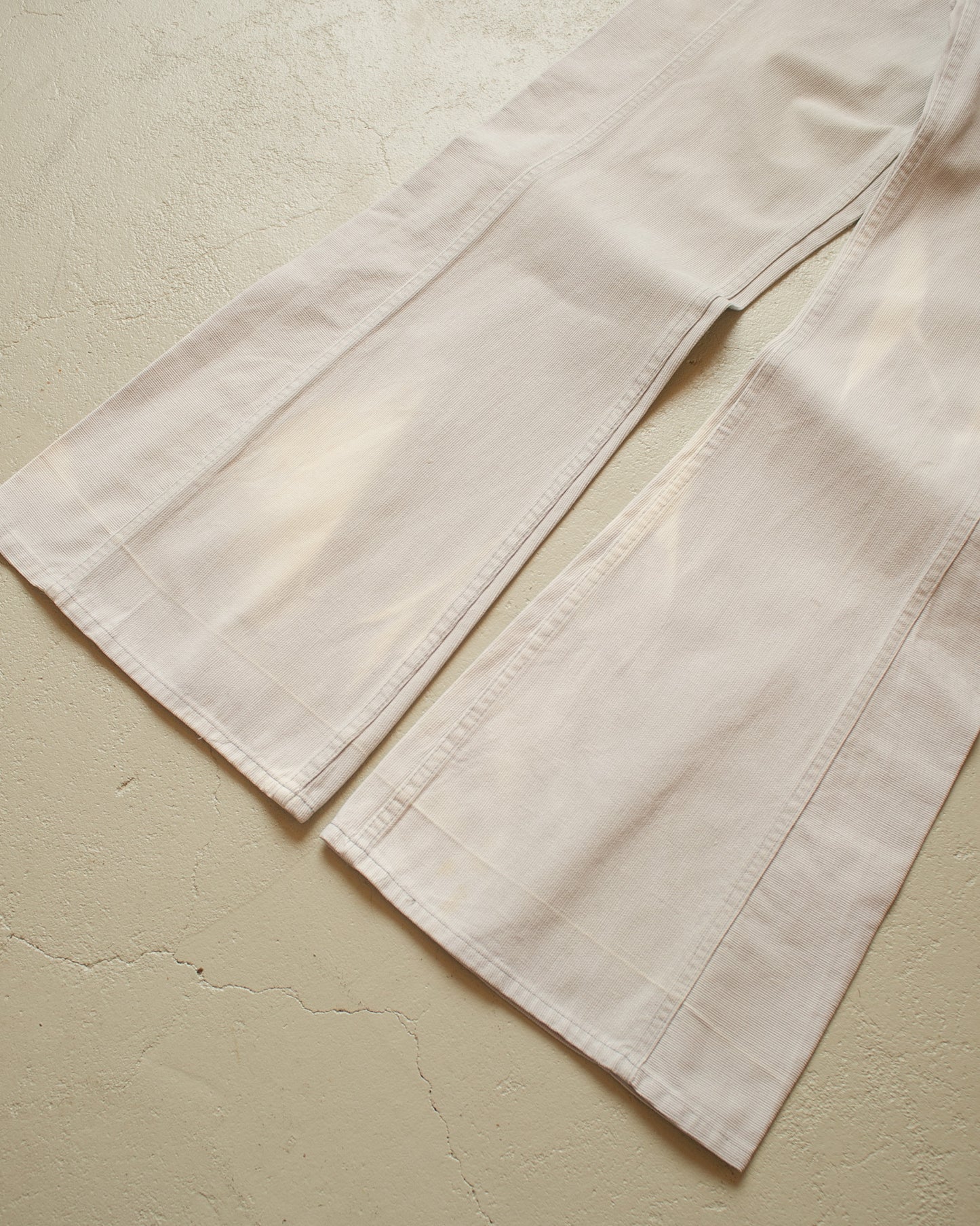 1970s Levi´s Faded Flared Pants beige - W32 L32