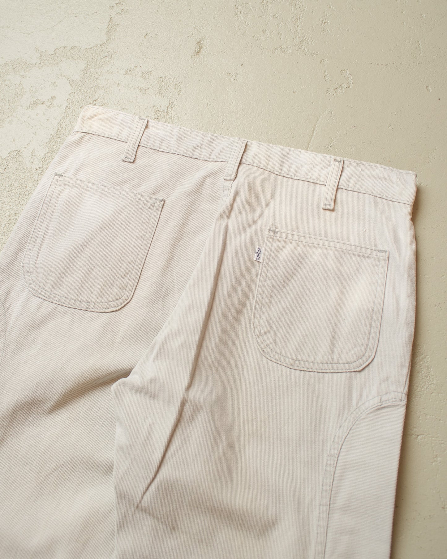 1970s Levi´s Faded Flared Pants beige - W32 L32