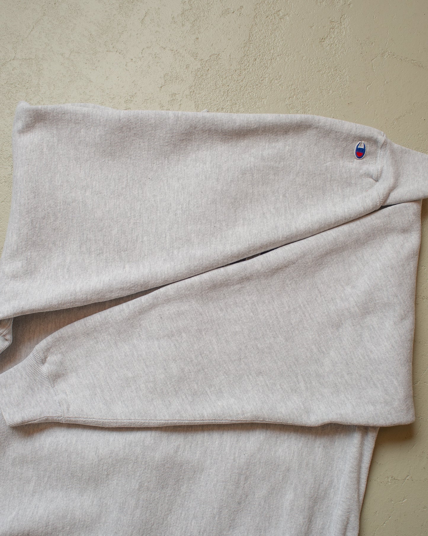 1990s Champion High School Button Reverse Weave Sweatshirt grey - L/XL