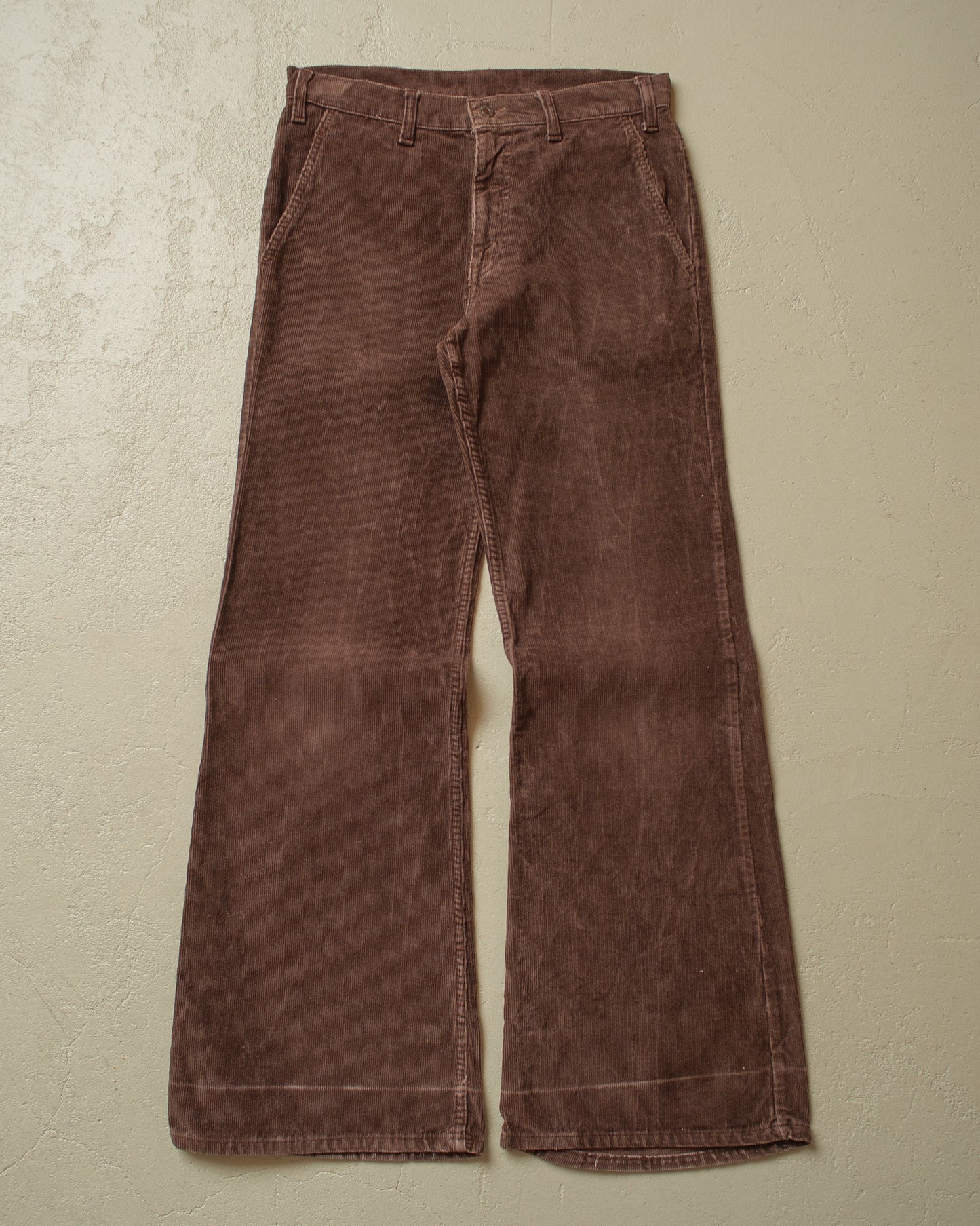 1960s Levi´s Big E Corduroy Flared Pants brown - W30 L31