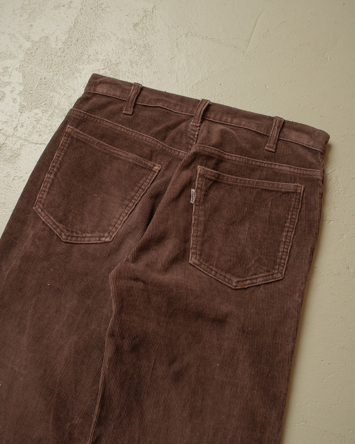 1960s Levi´s Big E Corduroy Flared Pants brown - W30 L31