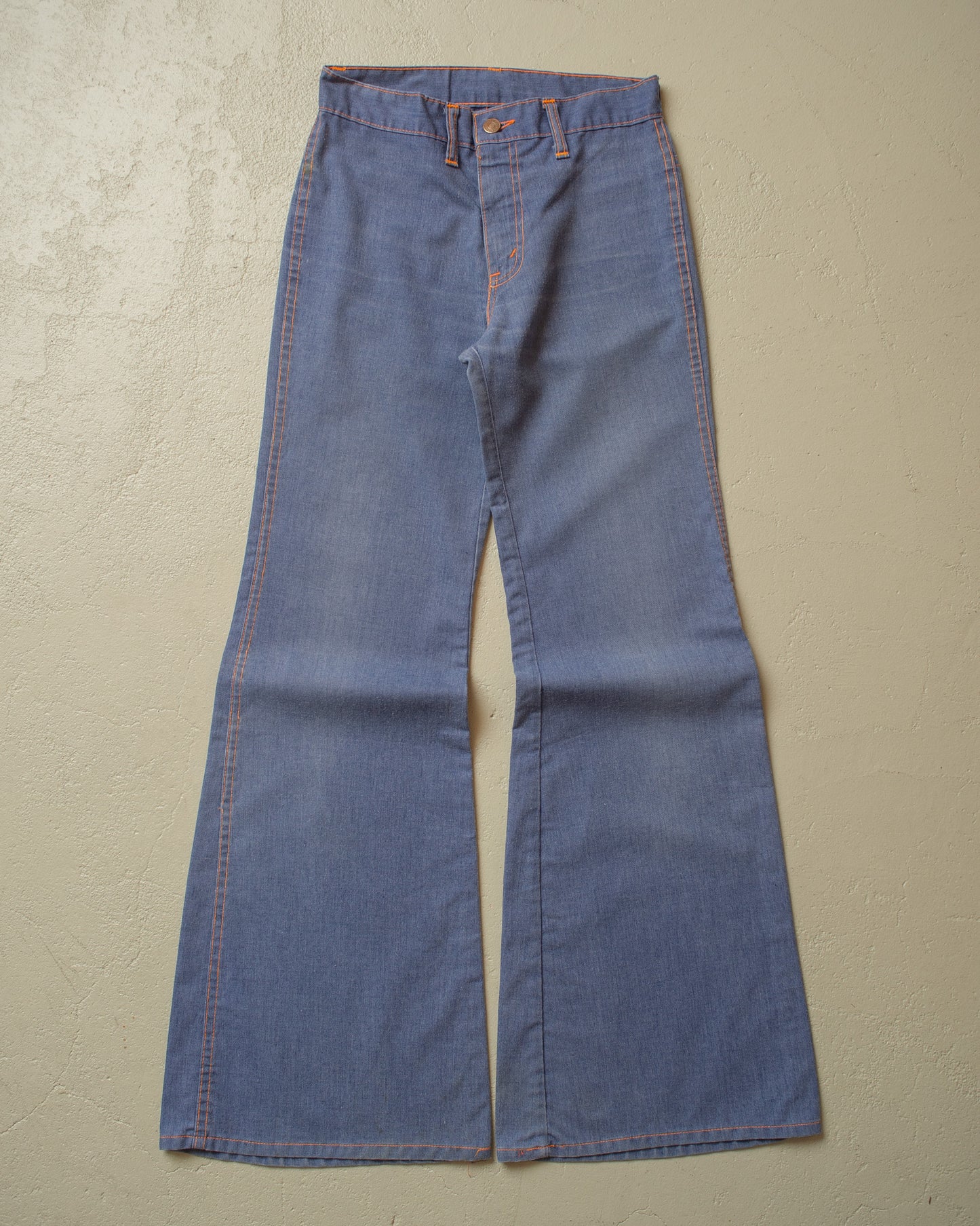 1960´s Levi´s Big E Orange Tab Flared Pants blue - W26 L30