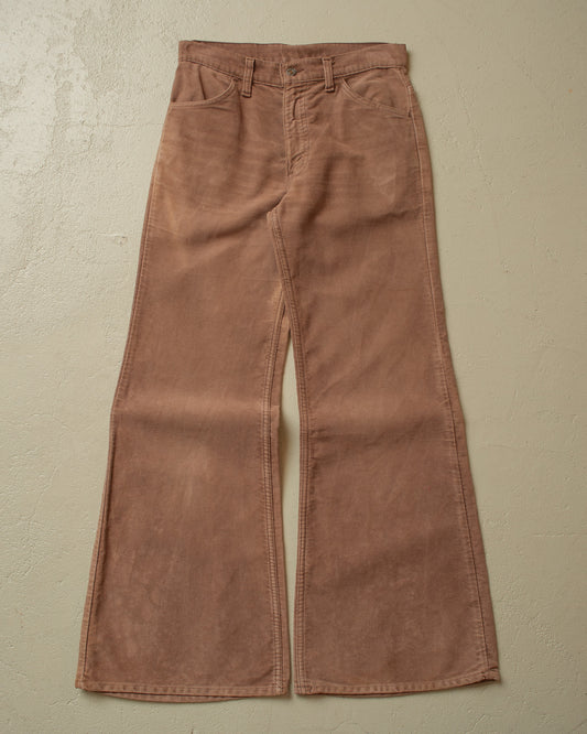 1960s Levi´s Big E Flared Pants brown - W28 L30