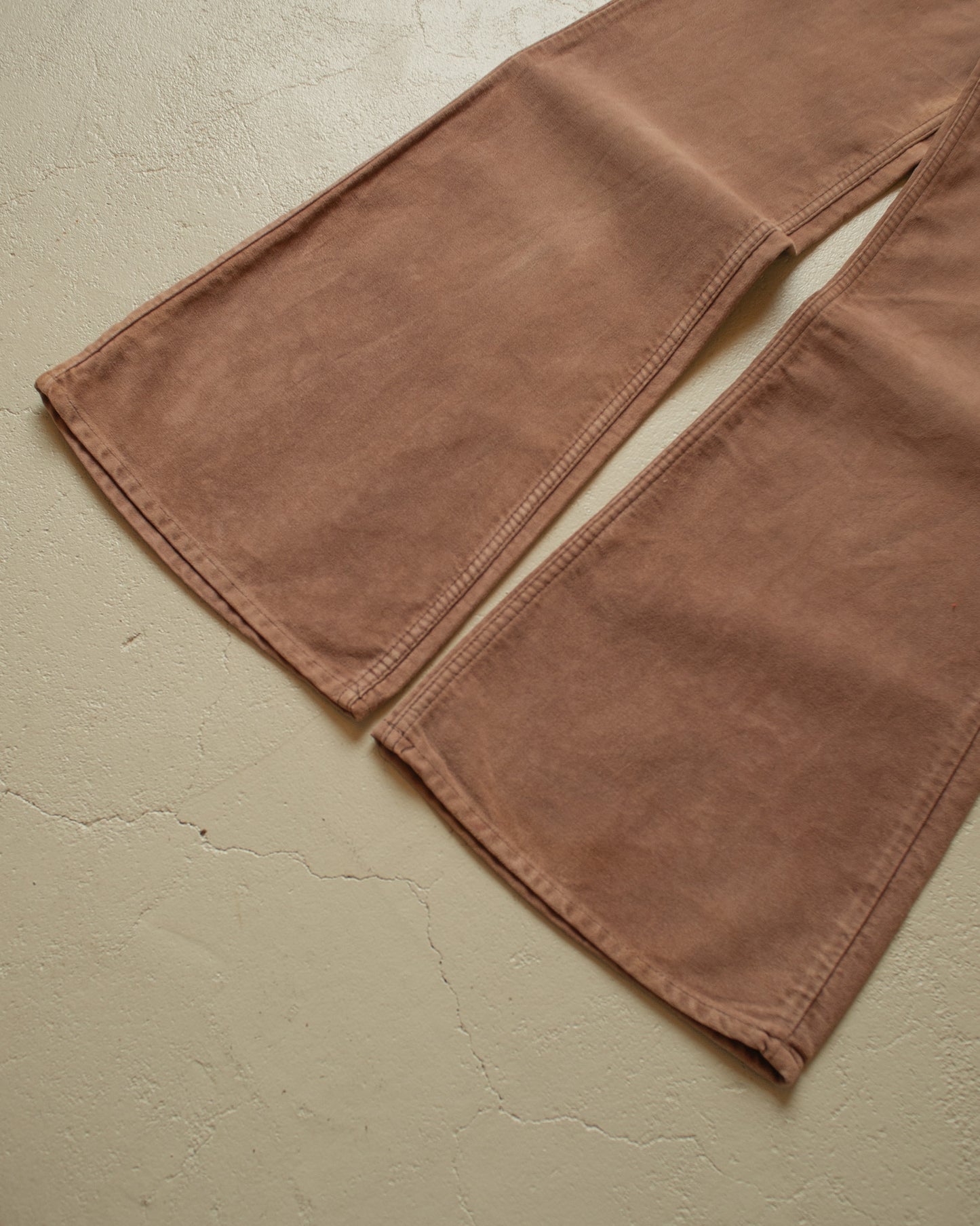 1960s Levi´s Big E Flared Pants brown - W28 L30