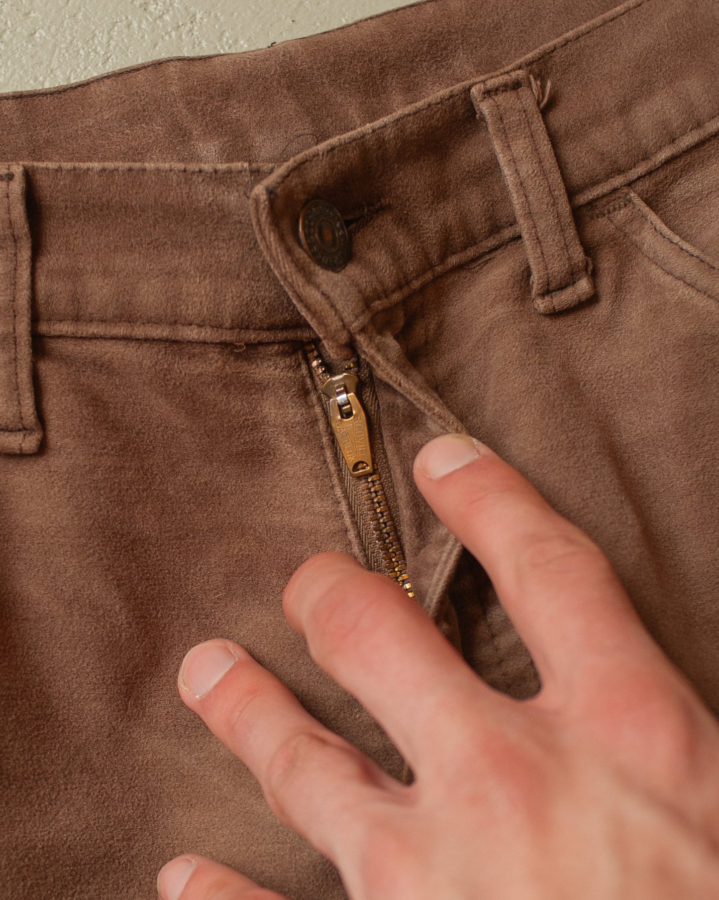 1960s Levi´s Big E Flared Pants brown - W28 L30